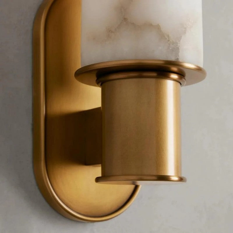 Hariel Alabaster Wall Sconce
