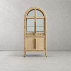 Hatton Bar Cabinet Solid Oak Wood Rectangular
