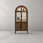 Hatton Bar Cabinet Solid Oak Wood Rectangular