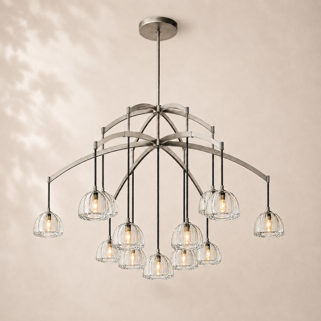 Hemora Grand Round Chandelier 60"