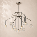 Hemora Grand Round Chandelier 60"