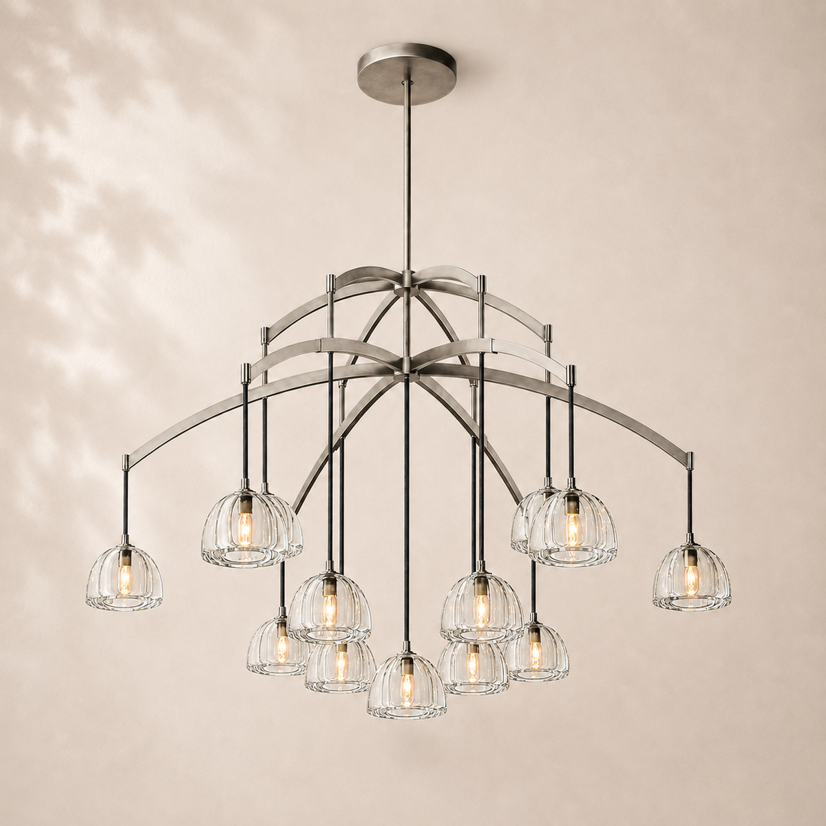 Hemora Grand Round Chandelier 60"