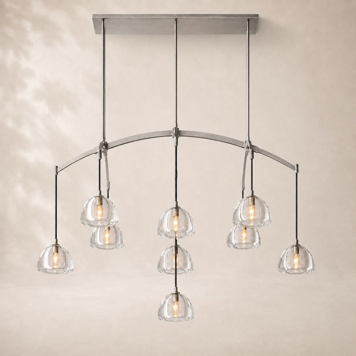 Hemora Linear Chandelier 54"