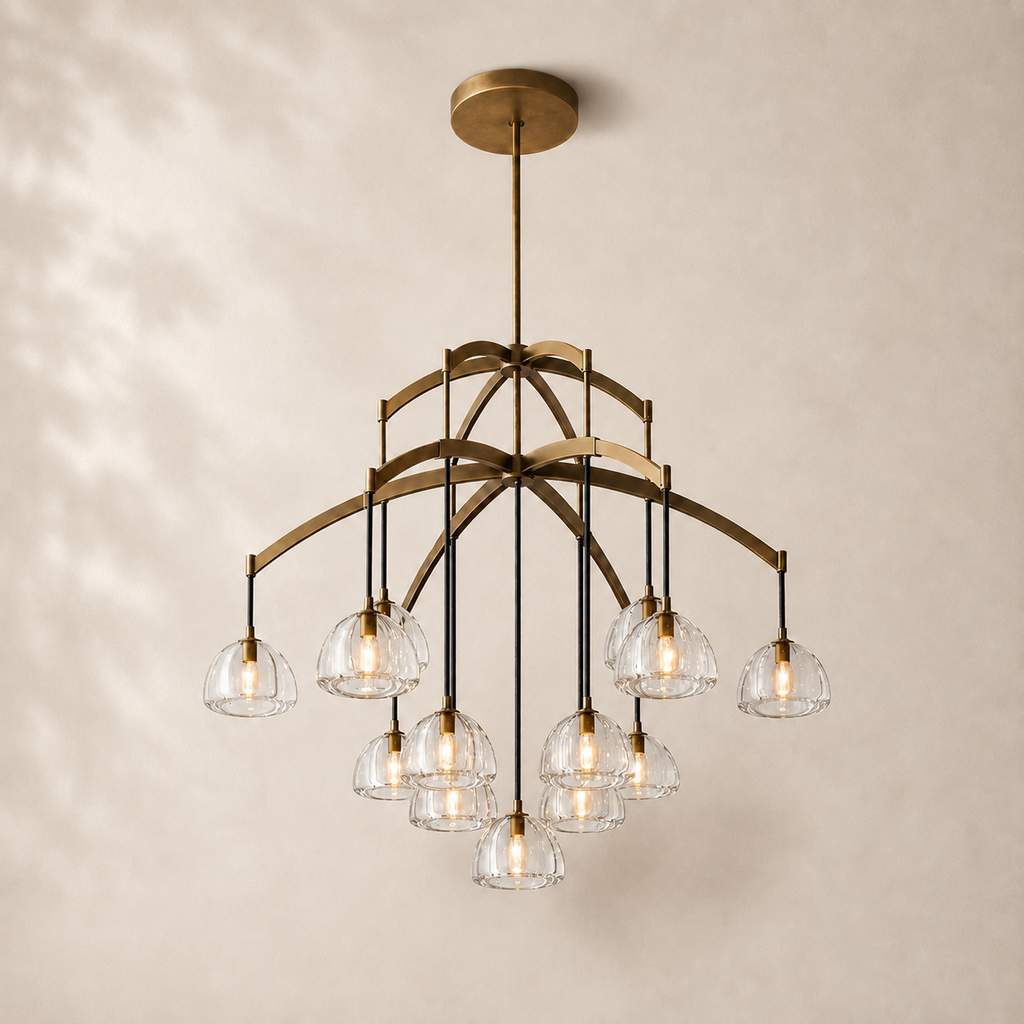 Hemora Round Chandelier 48"