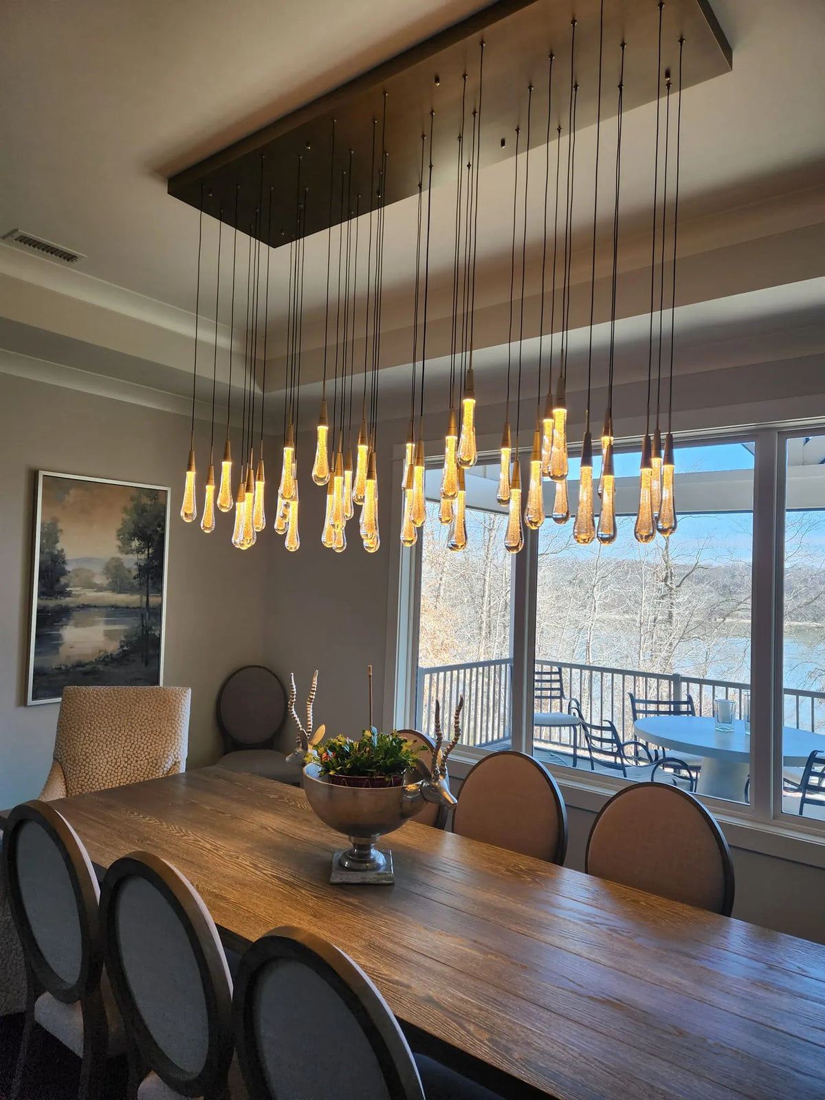 Rillfall Linear Chandelier 37"50"70"87"120"