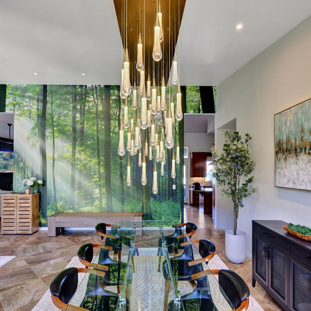 Rillfall Linear Chandelier 37"50"70"87"120"