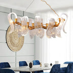 Lucas Glass Wings Branch Chandelier