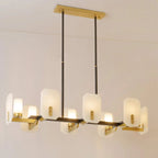 Janina Alabaster Round chandelier