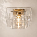 Lacelle Glass Flushmount