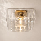 Lacelle Glass Flushmount
