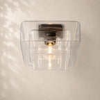 Lacelle Glass Flushmount