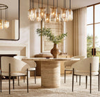 Lacelle Glass Round Chandelier 60"