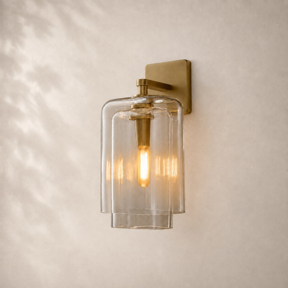 Lacelle Glass Sconce 14" 21"
