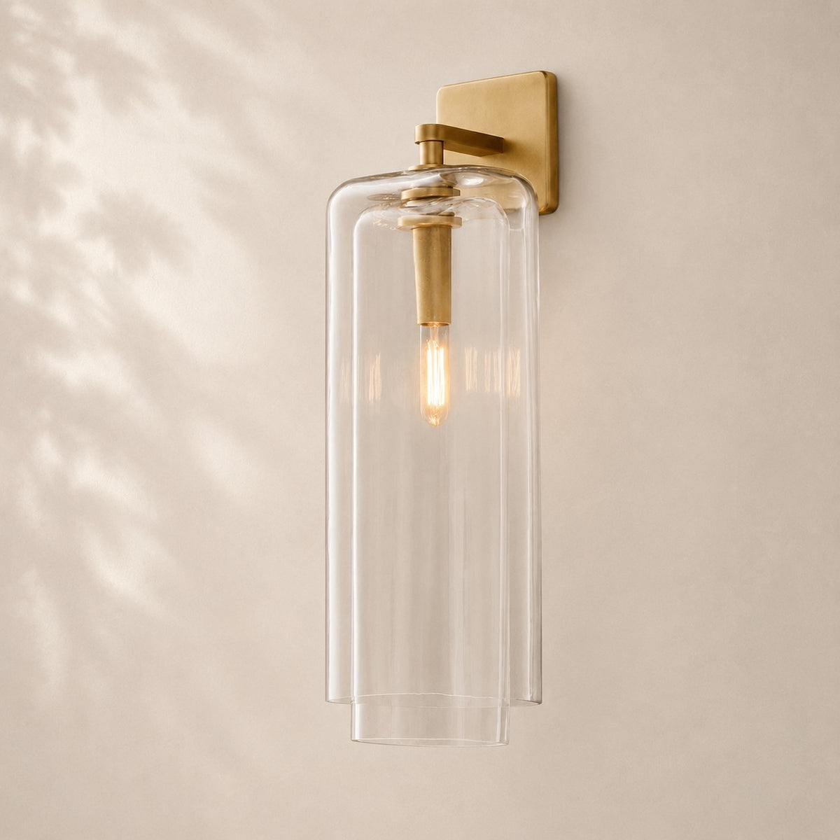 Lacelle Glass Sconce 14" 21"