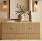 Lacelle Glass Sconce 14" 21"