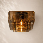 Lacelle Glass Flushmount