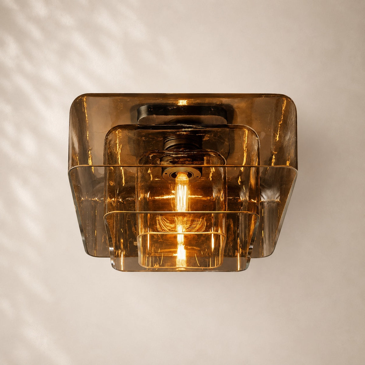 Lacelle Glass Flushmount