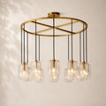 Lacelle Glass Round Chandelier 48"