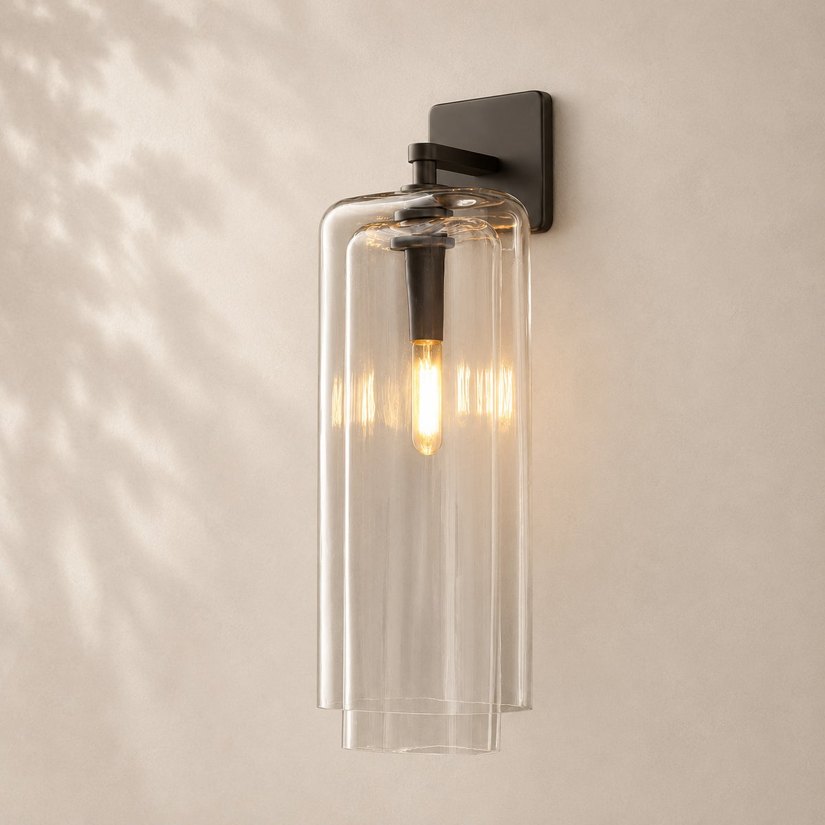 Lacelle Glass Sconce 14" 21"