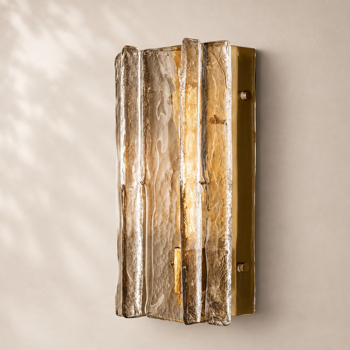 Latique Glass Sconce 15" 30" 49"