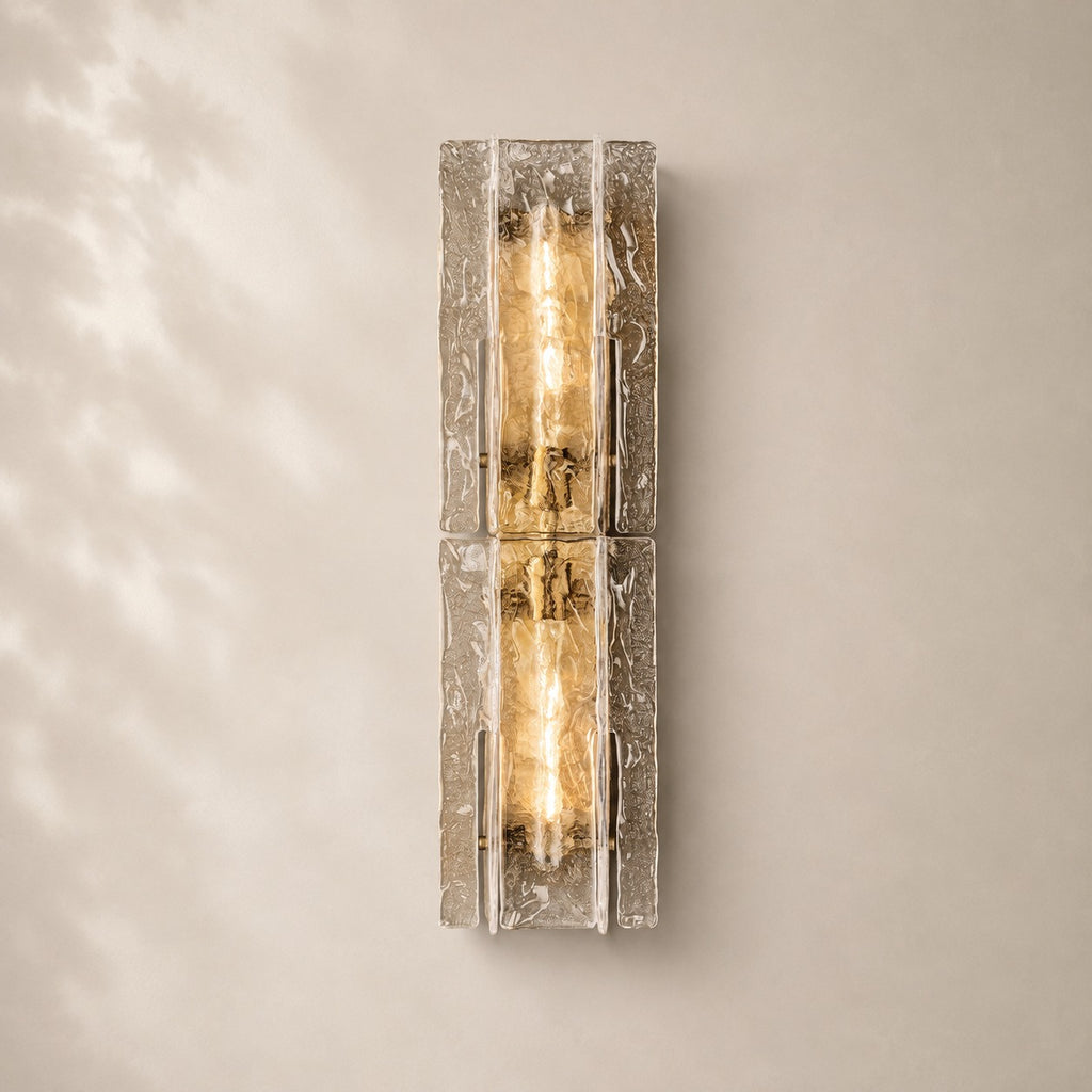 Latique Glass Sconce 15" 30" 49"