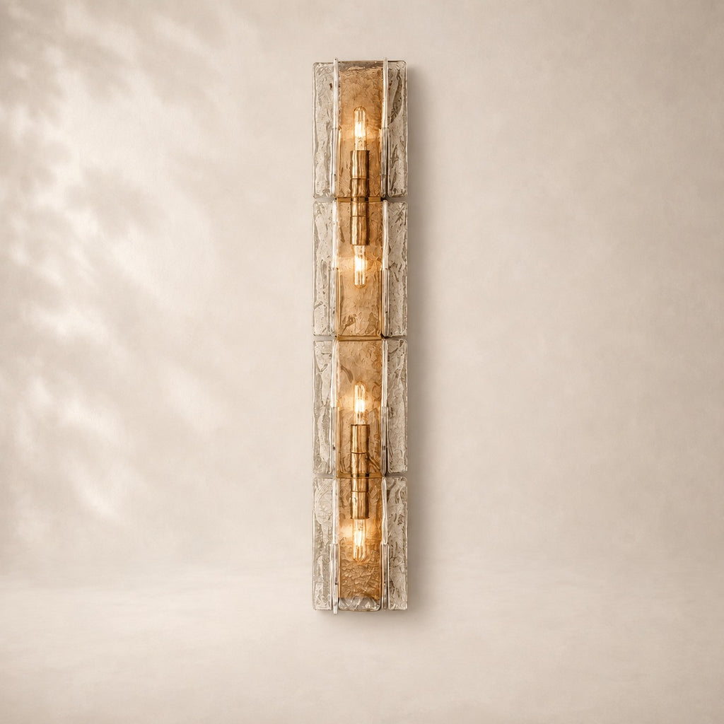 Latique Glass Sconce 15" 30" 49"