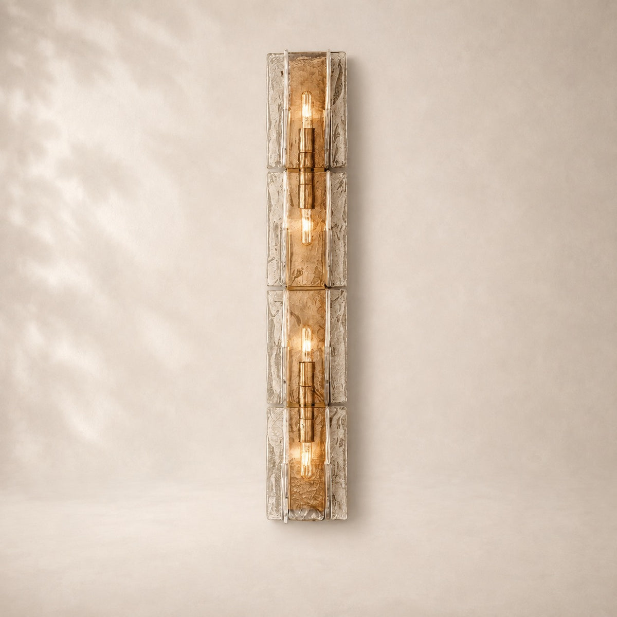 Latique Glass Sconce 15" 30" 49"
