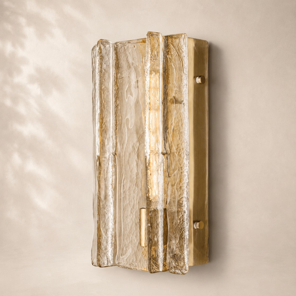 Latique Glass Sconce 15" 30" 49"