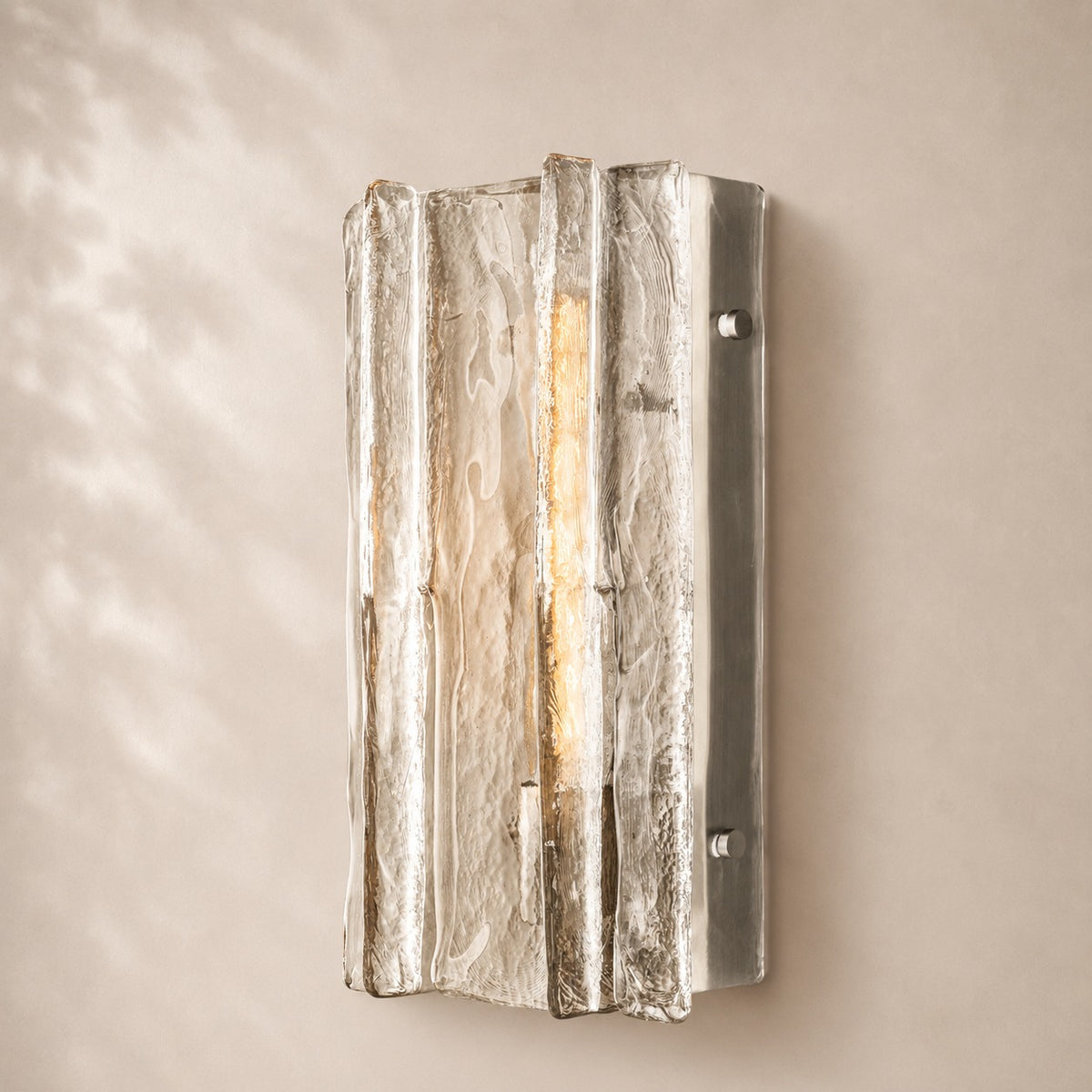 Latique Glass Sconce 15" 30" 49"