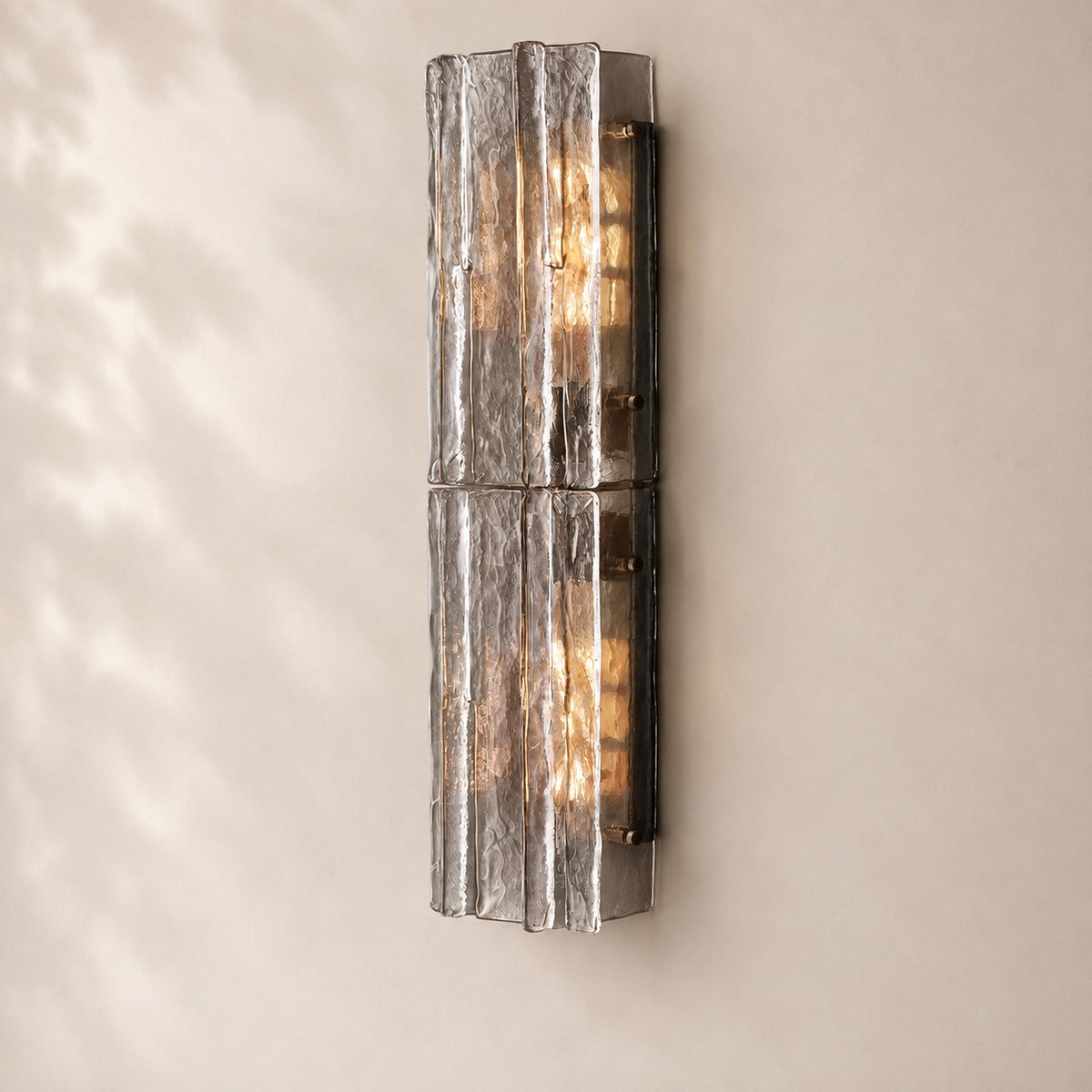 Latique Glass Sconce 15" 30" 49"