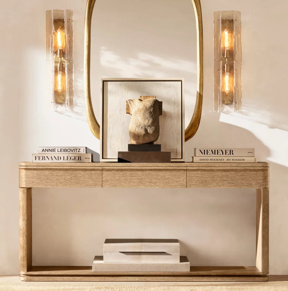 Latique Glass Sconce 15" 30" 49"