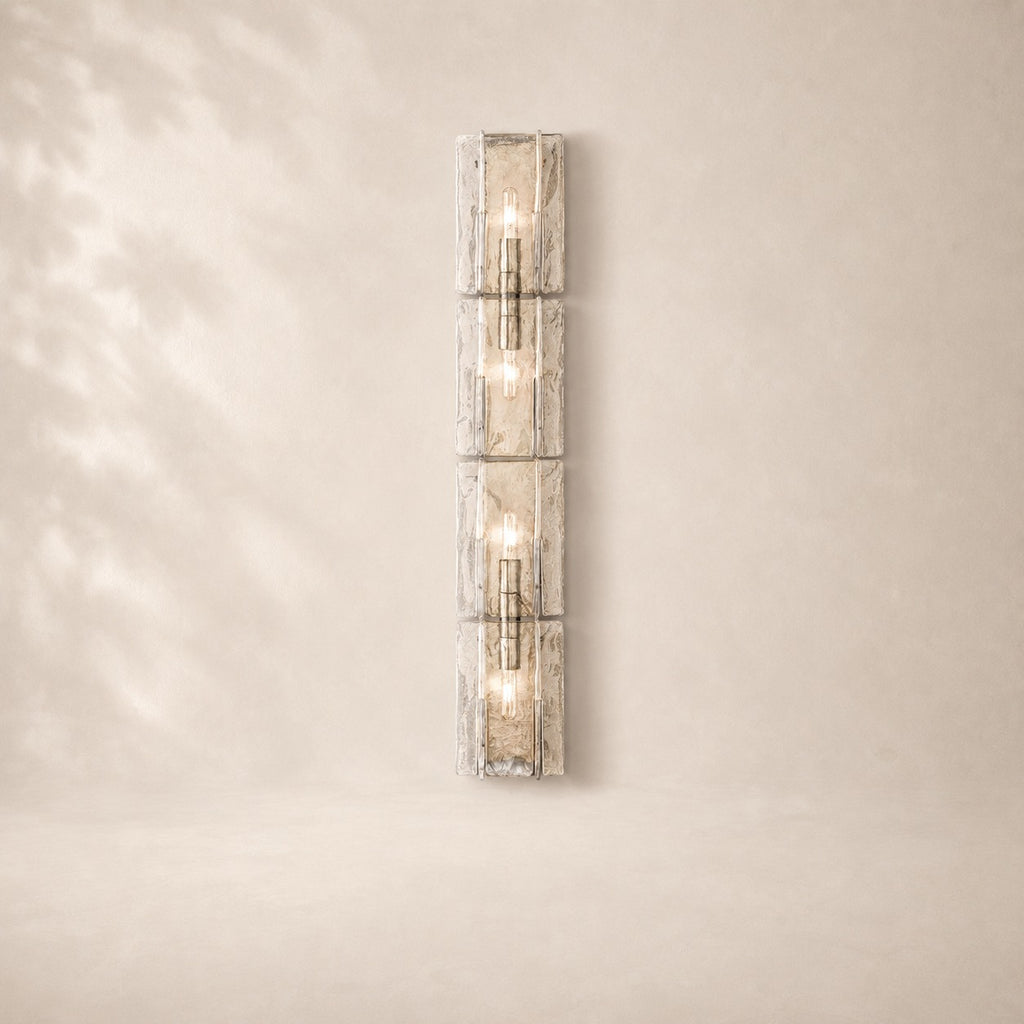 Latique Glass Sconce 15" 30" 49"