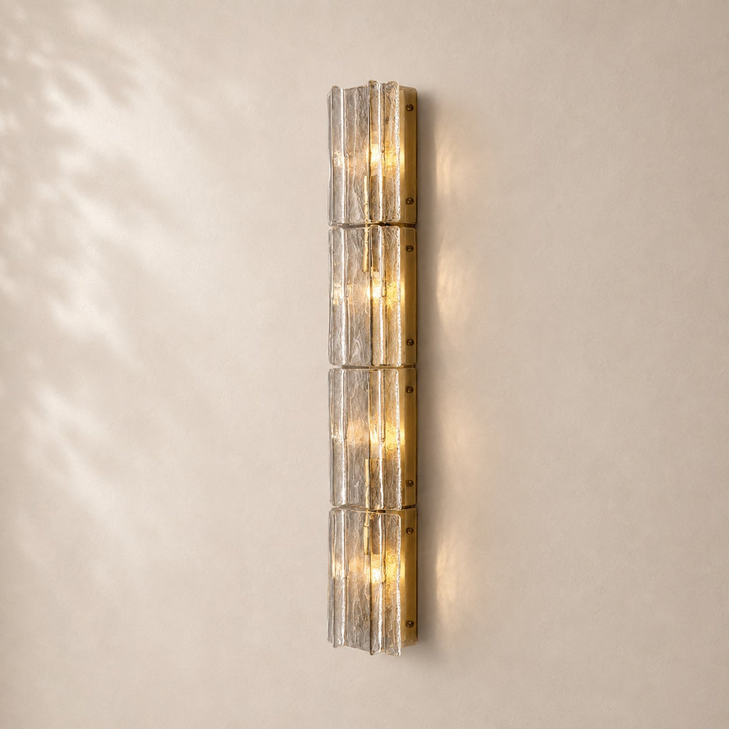 Latique Glass Sconce 15" 30" 49"