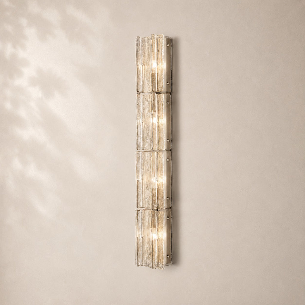 Latique Glass Sconce 15" 30" 49"