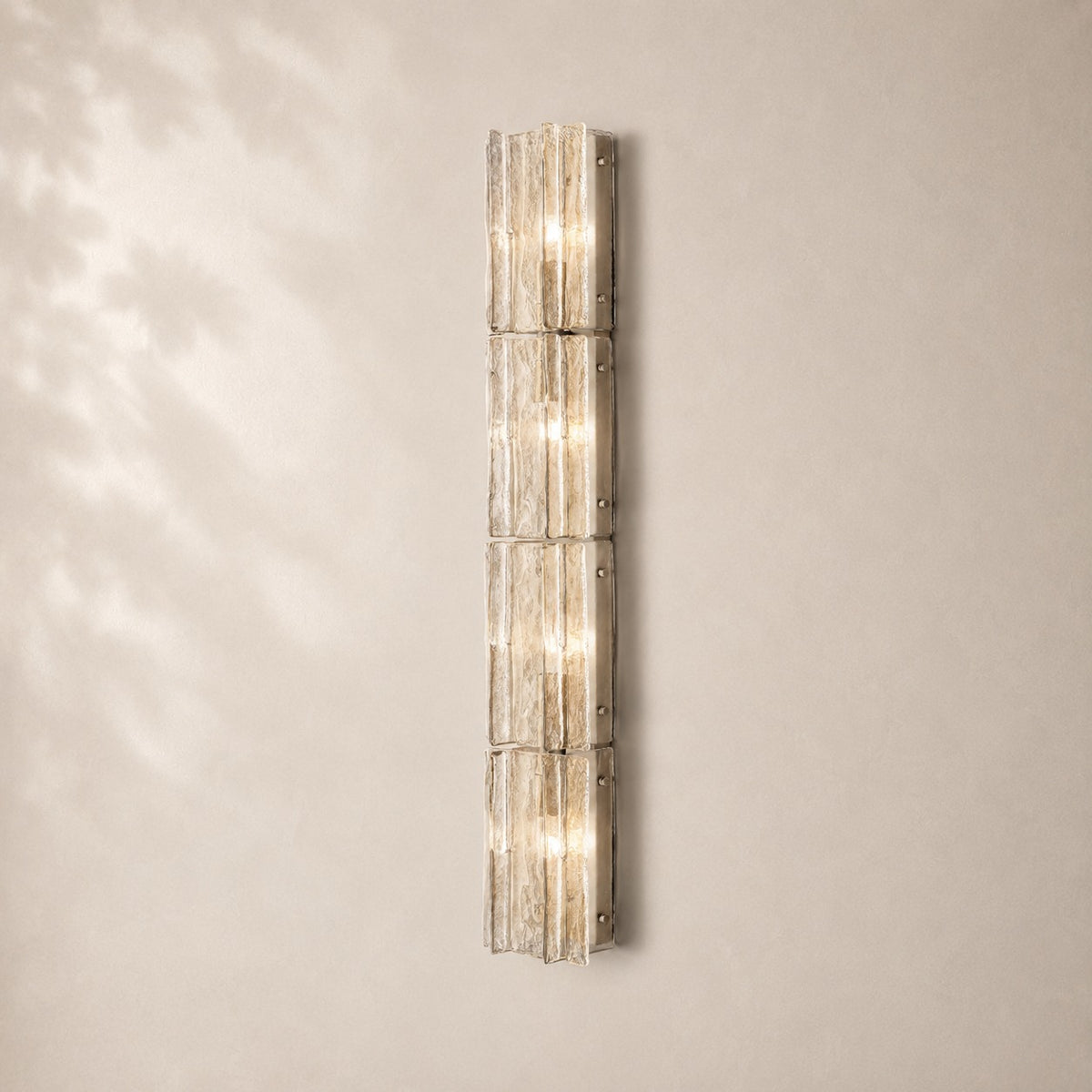 Latique Glass Sconce 15" 30" 49"