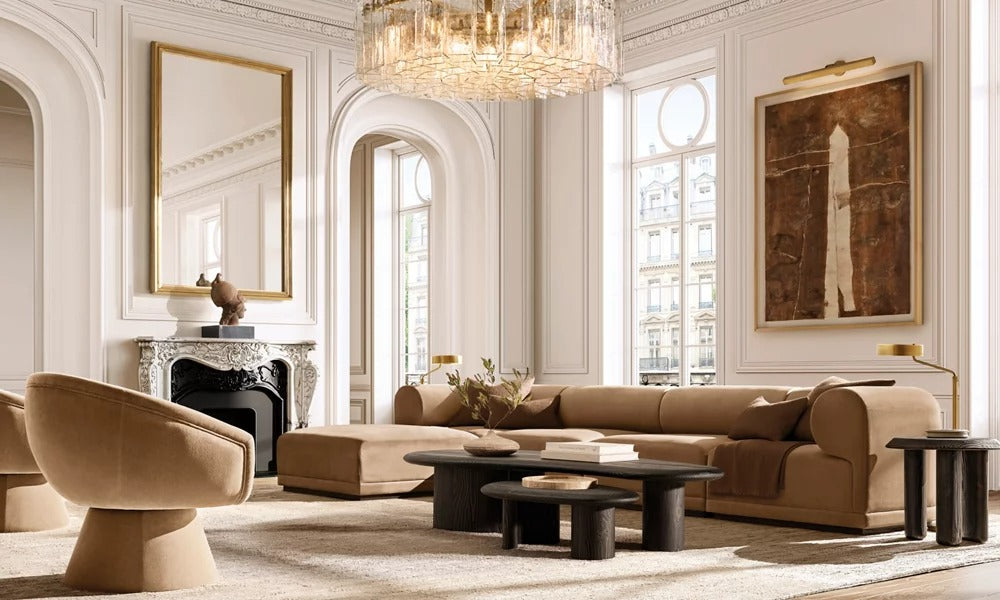 Latique Glass Round Chandelier 48"