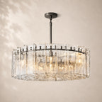 Latique Glass Round Chandelier 48"