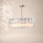 Latique Glass Round Chandelier 48"