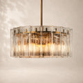 Latique Glass Round Chandelier 37"