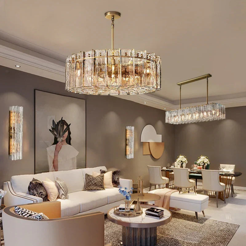 Ripplecrest Round Chandelier