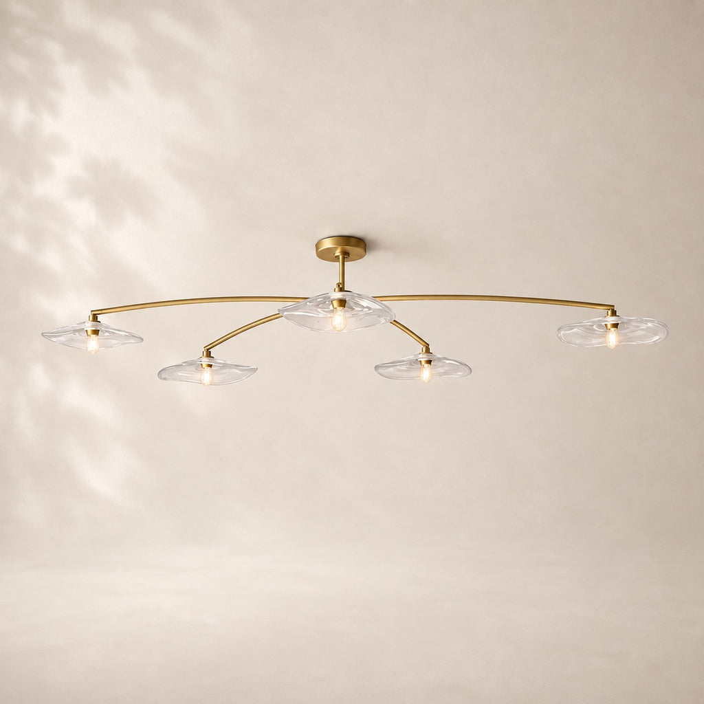 Lilaire Glass Flushmount