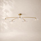 Lilaire Glass Flushmount