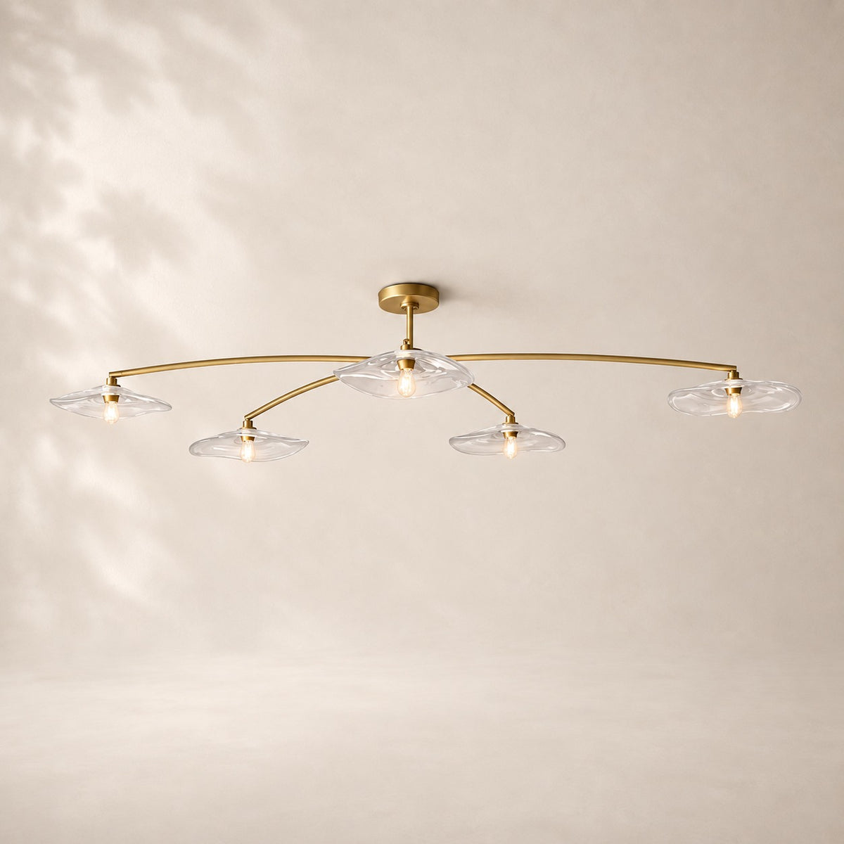 Lilaire Glass Flushmount