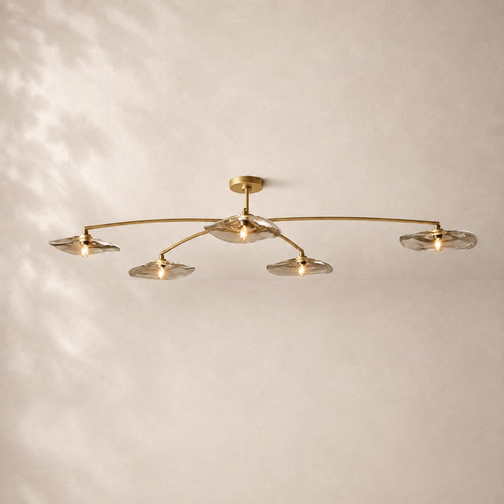 Lilaire Glass Flushmount