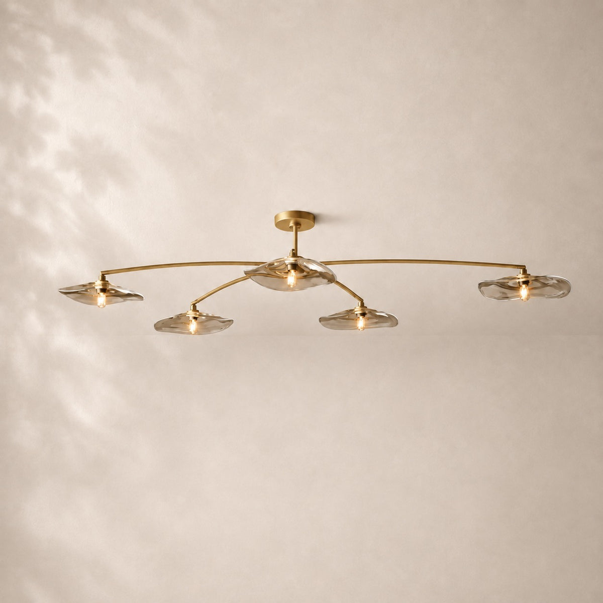 Lilaire Glass Flushmount