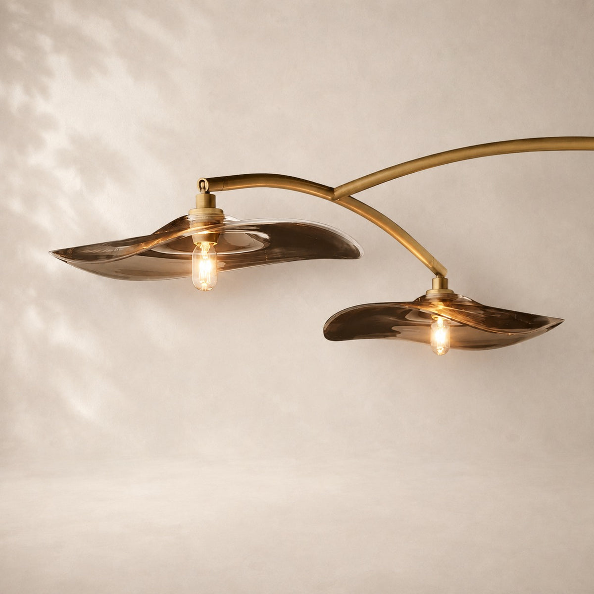 Lilaire Glass Linear Chandelier 80"