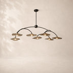 Lilaire Glass Round Chandelier 54"