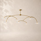 Lilaire Glass Round Chandelier 96"