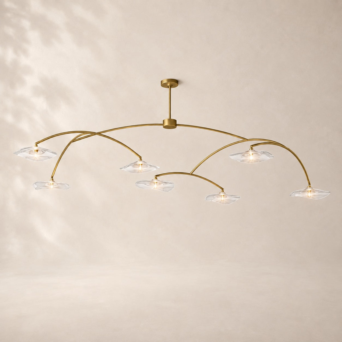Lilaire Glass Round Chandelier 96"