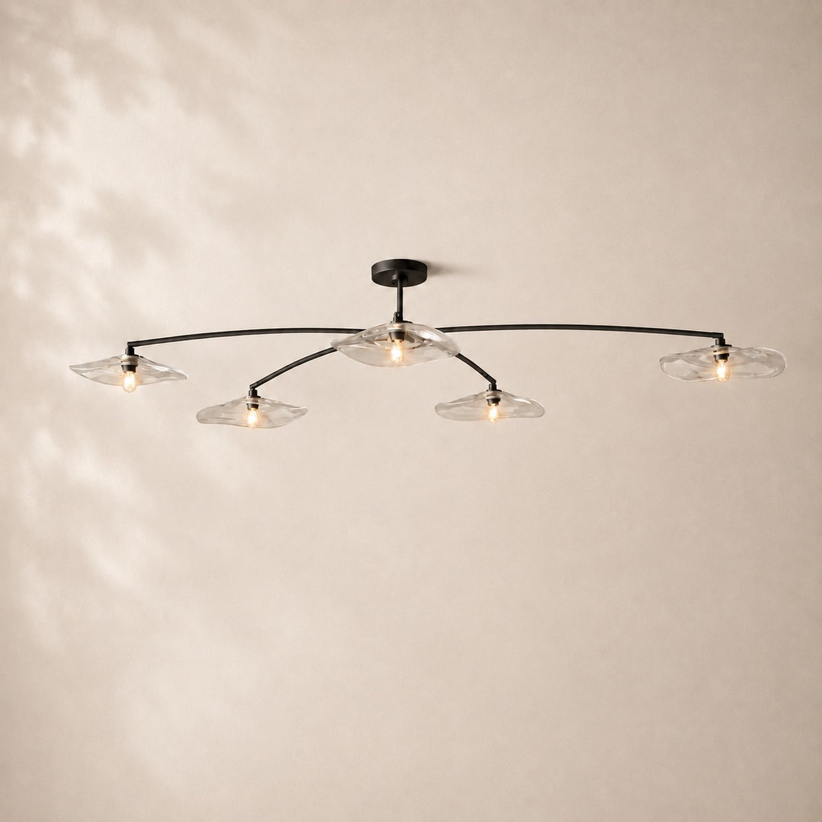 Lilaire Glass Flushmount